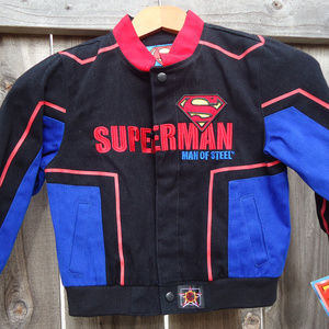 Boy's Superman jacket New !!!! With Tags